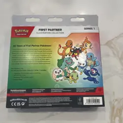 Pokemon First Partner Illustration Collection Series 1 Box Charmander Bulbasaur - Image 3
