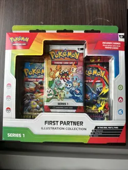 Pokemon TCG First Partner Illustration Collection Series 1 Box Sealed NEW - Image 1