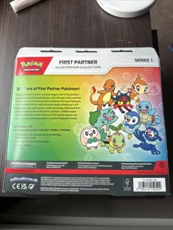 Pokemon TCG First Partner Illustration Collection Series 1 Box Sealed NEW - Image 2