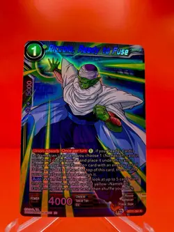 Dragon Ball Super CCG Piccolo Ready To Fuse BT17-091 R Foil Bandai Trading Card - Image 1