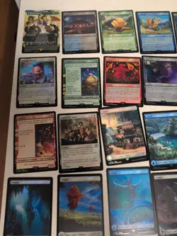 28 Magic The Gathering Final Fantasy Foil Card Lot - Image 5