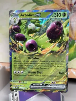 Arboliva ex - 023/182 Sv10: Destined Rivals Holo Double Rare Pokemon Card TCG - Image 1