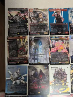 Final Fantasy Magic The Gathering Card Lot 20 Borderless Regular Cards - Image 2
