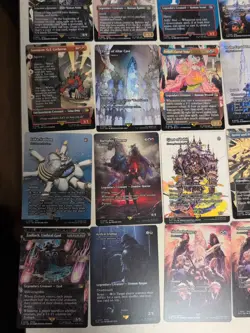 Final Fantasy Magic The Gathering Card Lot 20 Borderless Regular Cards - Image 3