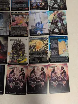 Final Fantasy Magic The Gathering Card Lot 20 Borderless Regular Cards - Image 4