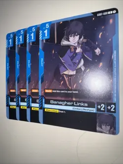 GD01-088 Banagher Links X4 Playset Gundam Card Game TCG CCG English - Image 3