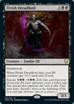 Elvish Dreadlord ~ Commander Legends 1 [ NearMint ] [ Magic MTG ] - Image 1