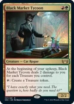 Black Market Tycoon - Near Mint MTG Streets of New Capenna - Image 1