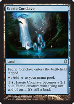 Faerie Conclave - Light Play MTG Commander 2013 Edition - Image 1