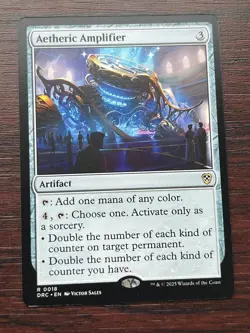 1x AETHERIC AMPLIFIER - Commander - MTG - Magic the Gathering - Image 1