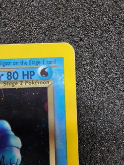 2002 Pokemon Dark Feraligatr Neo Destiny Holo Rare Unlimited 5/105 MP English - Image 5