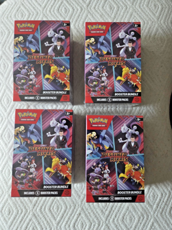 Lot of (4) Destined Rivals Booster Bundle Boxes SEALED NEW Pokemon TCG - Image 1
