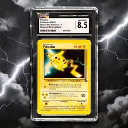 ✨CGC 8.5 NM/MINT ✨ Pikachu 1999 Pokemon Movie Promo #4 Mewtwo Strikes Back - Image 1