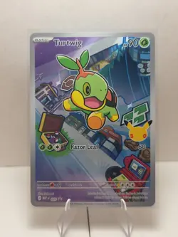 Pokemon TCG - Turtwig - First Partner Illustration Promo 040 30th Anniversary NW - Image 1