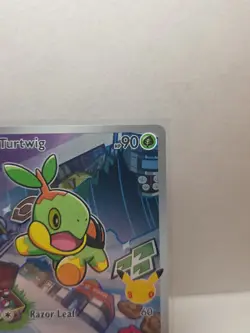 Pokemon TCG - Turtwig - First Partner Illustration Promo 040 30th Anniversary NW - Image 3
