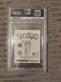 PSA 7 NM/MT 1999 MERLIN POKEMON #S4 BLASTOISE-PRISM - Image 2