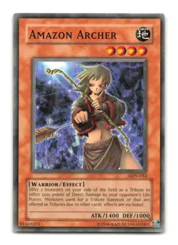 Amazon Archer - LON-032 - YuGiOh-LP - Image 1