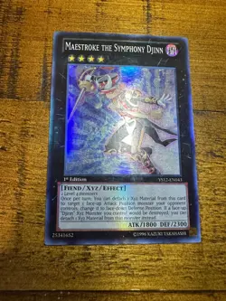 Maestroke the Symphony Djinn YS12-EN043 1st Edition Super Rare PL + BONUS - Image 1