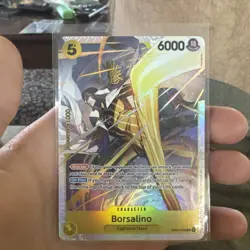 One Piece Card Game | Borsalino EB04-058 SR IN-HAND | OP15 | English | NM/M - Image 1