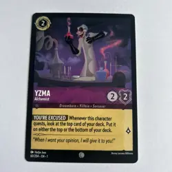 Disney Lorcana Demo Yzma - Alchemist Card - Rare - Image 1