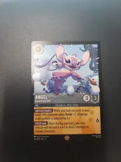 Disney Lorcana Winterspell Angel Experiment 624 Legendary Nm/Mint - Image 1