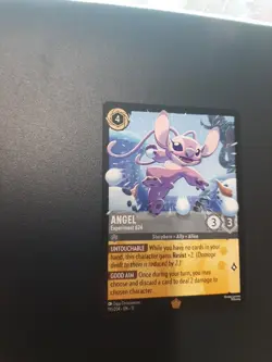 Disney Lorcana Winterspell Angel Experiment 624 Legendary Nm/Mint - Image 2