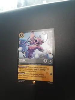 Disney Lorcana Winterspell Angel Experiment 624 Legendary Nm/Mint - Image 3