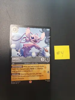 Disney Lorcana Winterspell Angel Experiment 624 Legendary Nm/Mint - Image 2