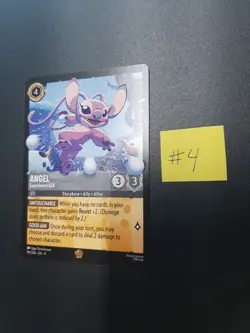 Disney Lorcana Winterspell Angel Experiment 624 Legendary Nm/Mint - Image 3