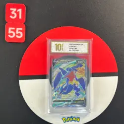 Garchomp V SR CS5aC-143/127 Pokemon Card Chinese Grade10 - Image 1