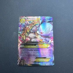 Ultra Rare Mega Mewtwo EX Pokemon Card - Psychic Infinity 64/162 - Image 1