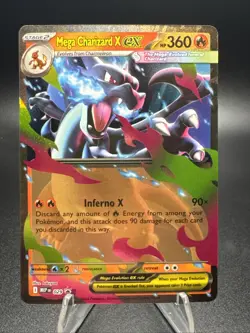 Mega Charizard x Ex 029 Promo Pokemon Card NM - Image 1