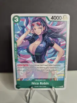 Nico Robin P-111 - One Piece Card Game TCG - Promo Pack Vol. 4 - English - NM - Image 1