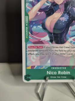 Nico Robin P-111 - One Piece Card Game TCG - Promo Pack Vol. 4 - English - NM - Image 5