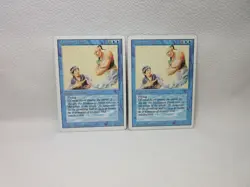 MAHAMOTI DJIM X2 MAGIC THE GATHERING REVISED MTG VINTAGE TRADING CARDS #173 - Image 2