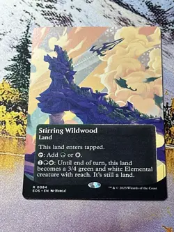 Stirring Wildwood Mtg Edge Of Eternities Borderless - Image 1