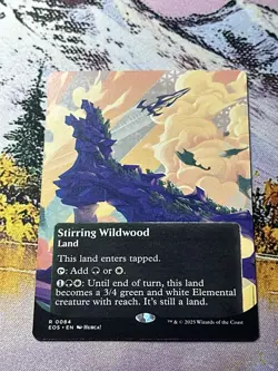 Stirring Wildwood Mtg Edge Of Eternities Borderless - Image 2
