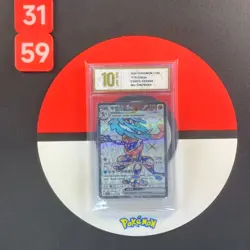 Greninja ex CSV7C 223/204 SR Pokemon Blade Awakened S-Chinese Card Grade10 - Image 1