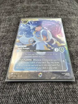 Disney Lorcana Jasmine Steady Strategist Enchanted Card - 221/204 Reign Of Jafar - Image 5