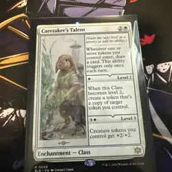 Caretaker's Talent (006) Bloomburrow BLB MTG Magic - Image 1