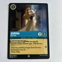 Disney Lorcana Demo Aurora - Briar Rose Card - Rare - Image 1