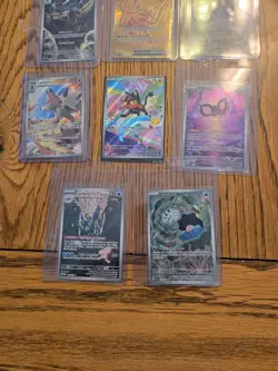 Pokemon TCG Holo Foil Lot Granbull Gyarados Lycanroc Starmie Kingler 8 Cards - Image 3
