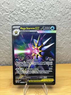 Pokemon TCG Mega Starmie EX Mega Evolution Special Illustration Card 118/088 SIR - Image 1