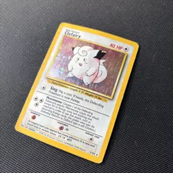 Pokemon Card Base Set Clefairy 5/102 WOTC - Image 2