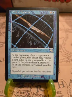 MTG Web of Inertia Judgment Regular Uncommon NM - Image 1