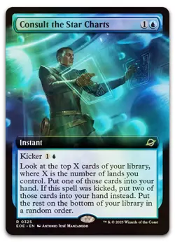 Consult the Star Charts (Extended Art) #325 (Foil) NM Edge of Eternities - Image 1