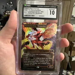 Dragon's Rage Channeler (2053) (Raised Foil) MTG Secret Lair CGC 10 Gem Mint 🔥 - Image 1