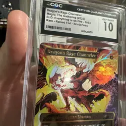 Dragon's Rage Channeler (2053) (Raised Foil) MTG Secret Lair CGC 10 Gem Mint 🔥 - Image 2