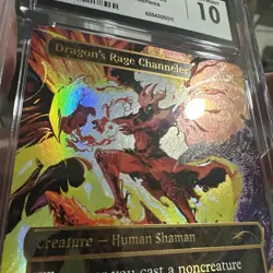Dragon's Rage Channeler (2053) (Raised Foil) MTG Secret Lair CGC 10 Gem Mint 🔥 - Image 3