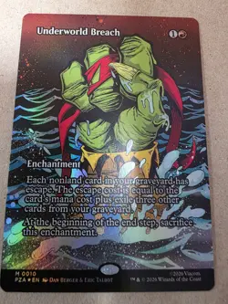 Underworld Breach - Foil (Borderless) Teenage Mutant Ninja Turtles - Mtg - Image 1